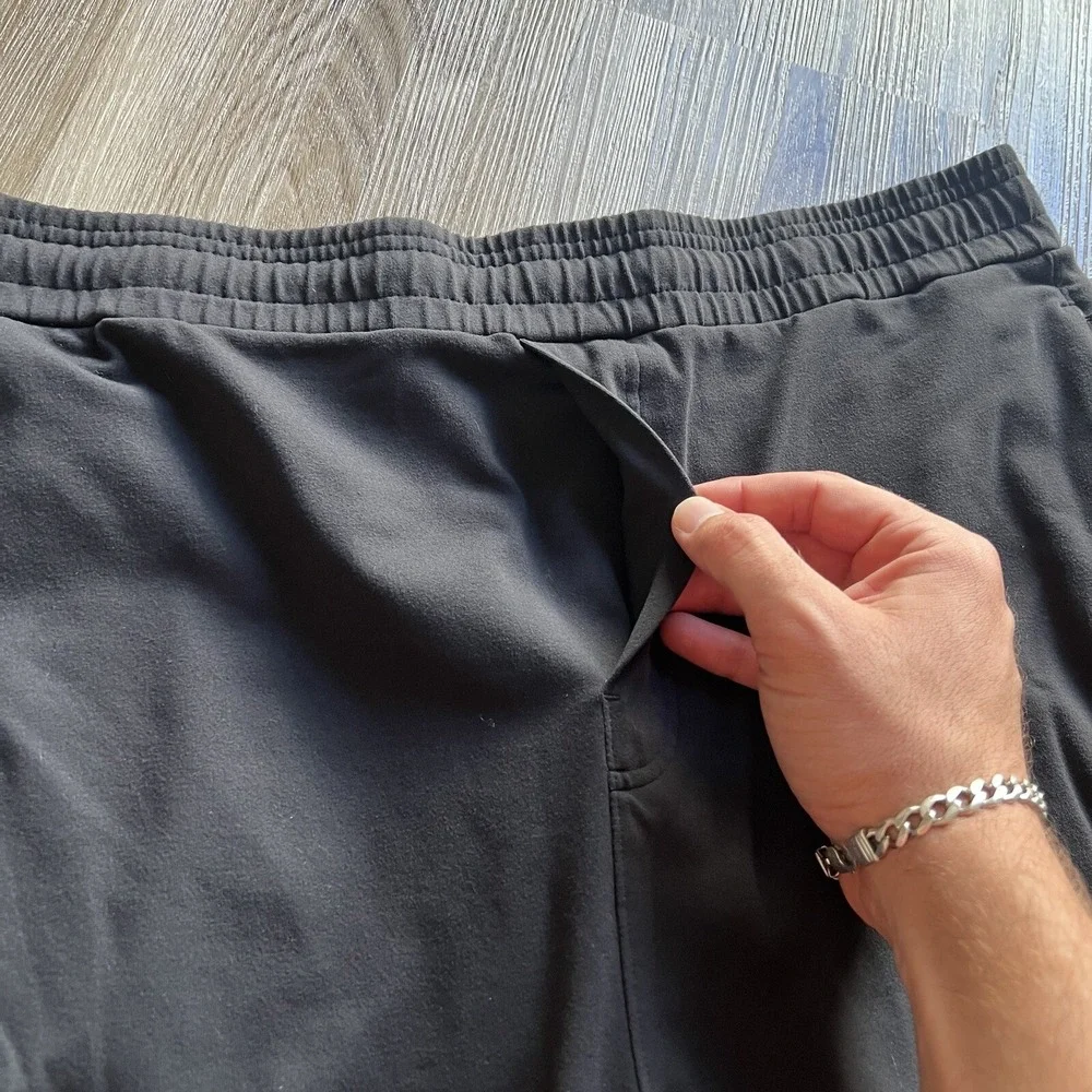 Public Rec Black Shorts Men's Size 42 R Good Condition Active Sports